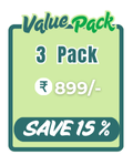 Three month Pack